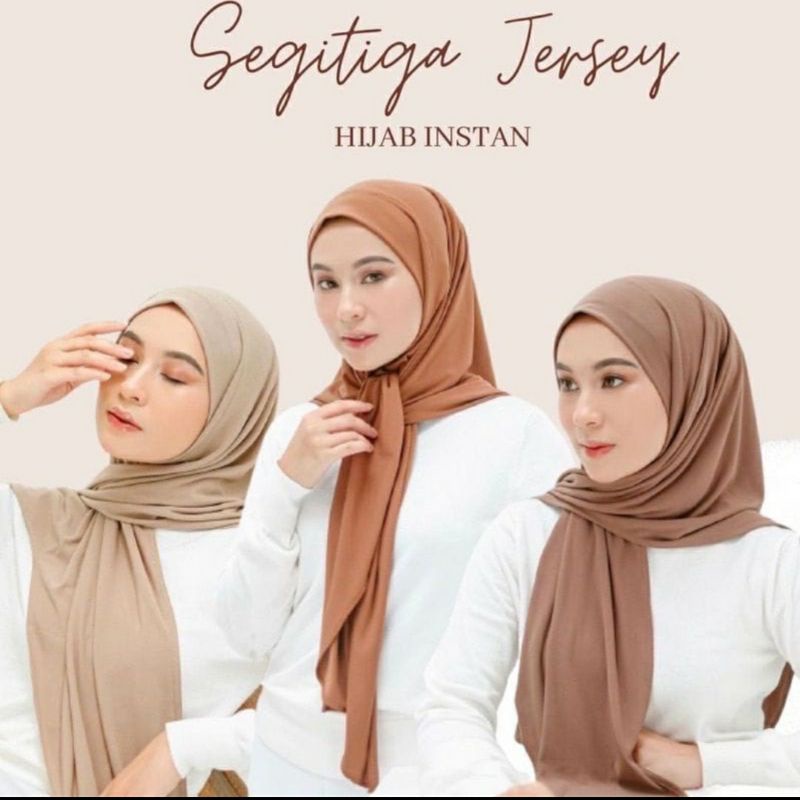 hijab segitiga instan malay