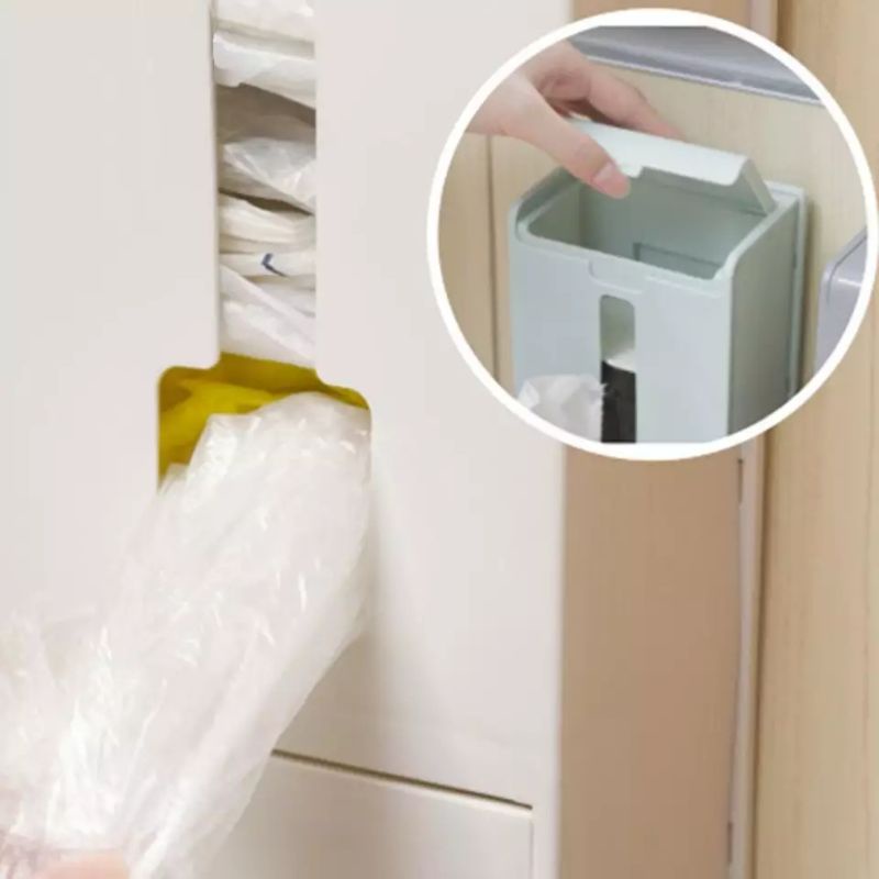 Plastic storage multifunction/Tempat penyimpanan kantong plastik tissu Plastic storage box kotak