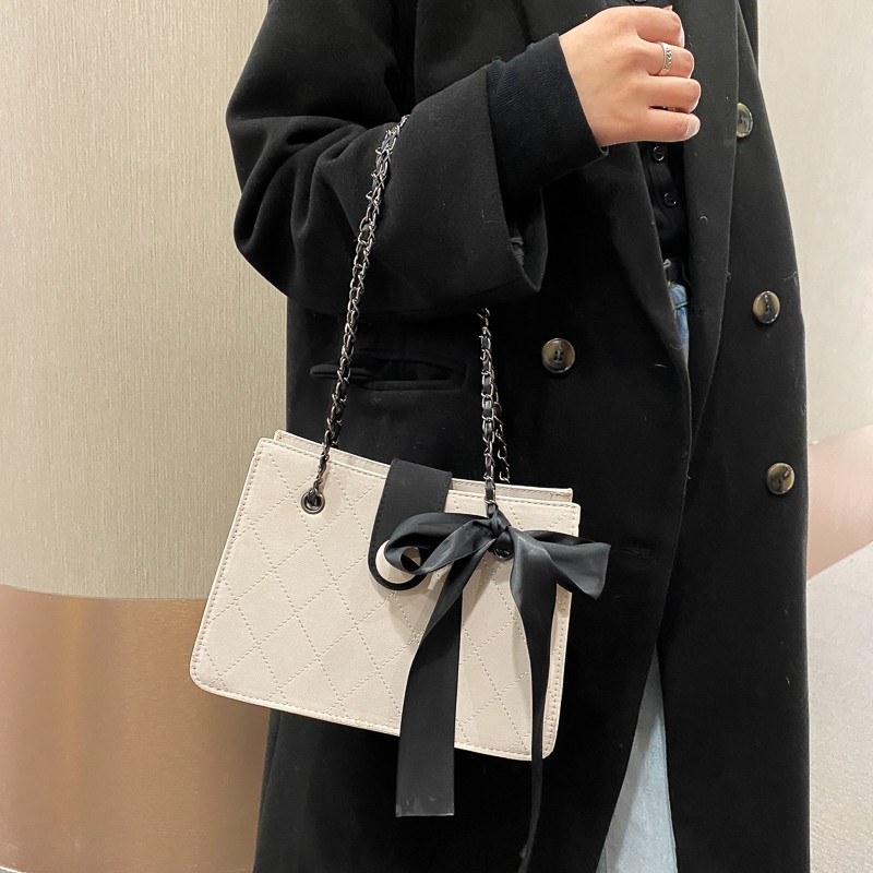 Oriele Tas Selempang Wanita Rantai Fashion Slingbag Pita Casual NR