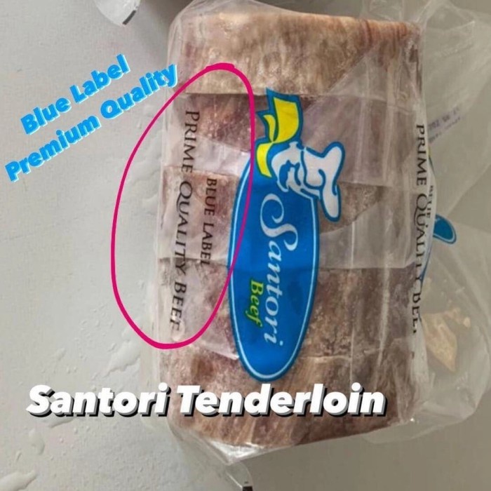 

Tenderloin Steak 1kg by Santori Blue Label