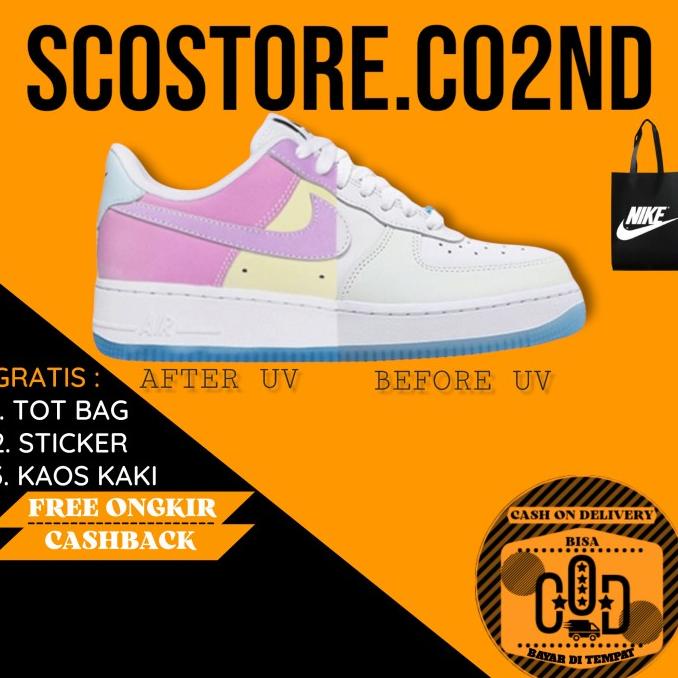 af1 colour changing nike