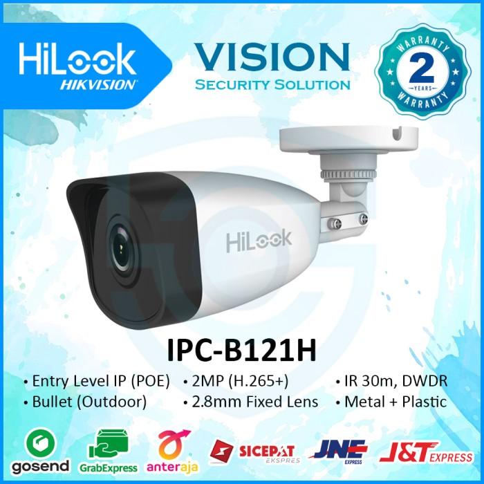 Kamera Cctv Ip Hilook By Hikvision Outdoor 2Mp Ipc-B121H H.265+