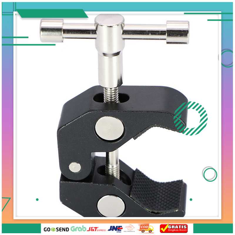 (BISA COD) FTIHSHP Magic Super Clamp for DSLR - JT10002