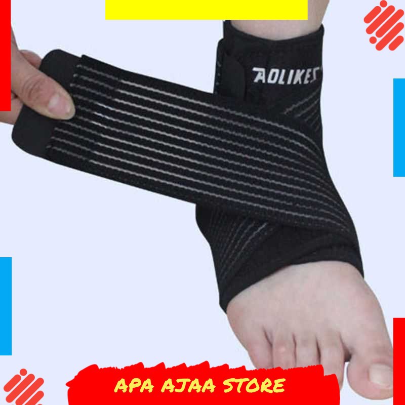 Termurah ! AOLIKES Pelindung Engkel Tumit Ankle Support Sport Fitness - 4846