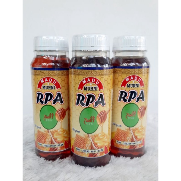 

MADU MURNI RPA 350grm BERKUALITAS DAN BERGARANSI HARGA PROMO