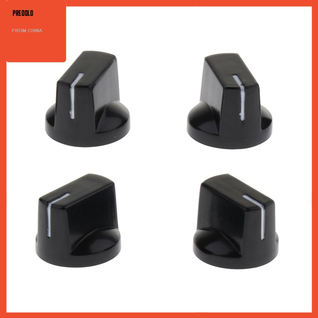 4pcs Knob Pedal Efek Gitar Bahan Plastik Untuk Hadiah
