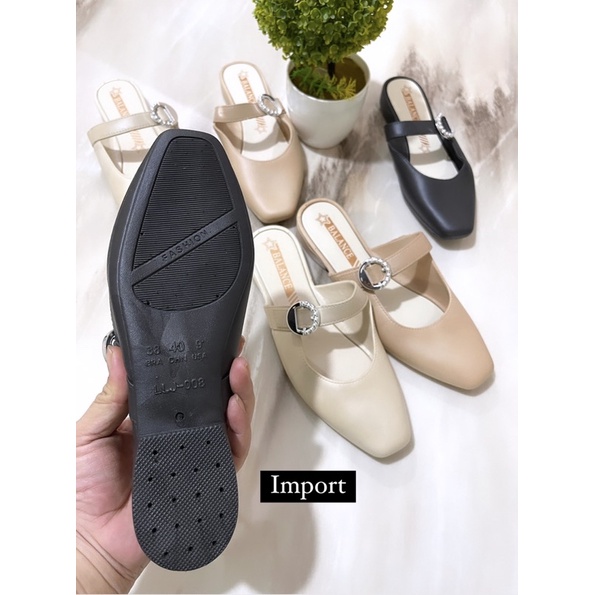 GJAZ SANDAL SEPATU MULES SORAYA