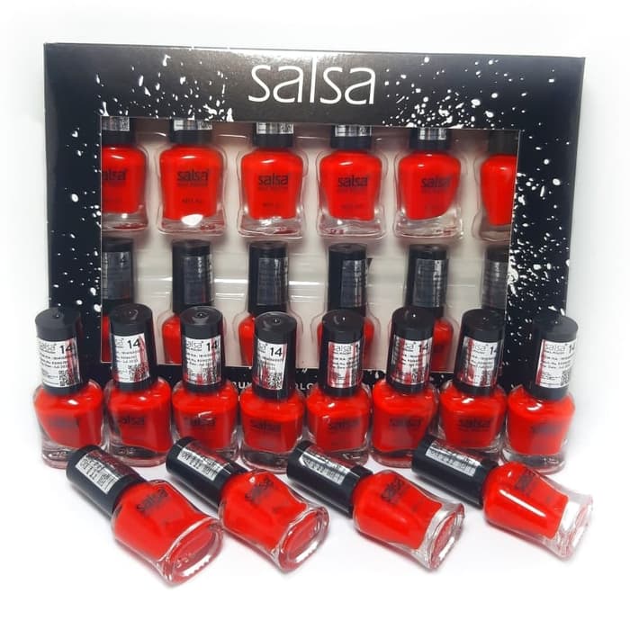 SALSA NAIL POLISH LOVE COLORFUL FABULOUS ECER