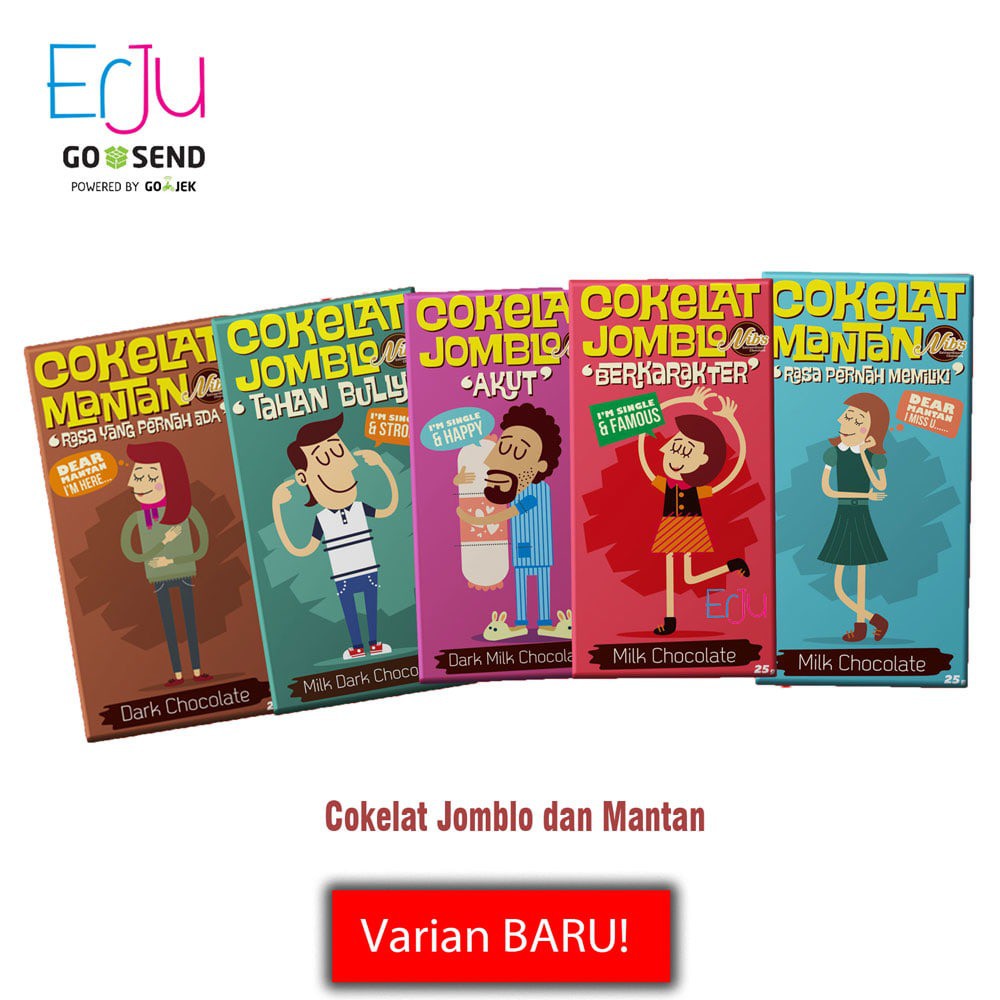 

NIBS Cokelat Mantan dan Coklat Jomblo Hanya untuk kamu