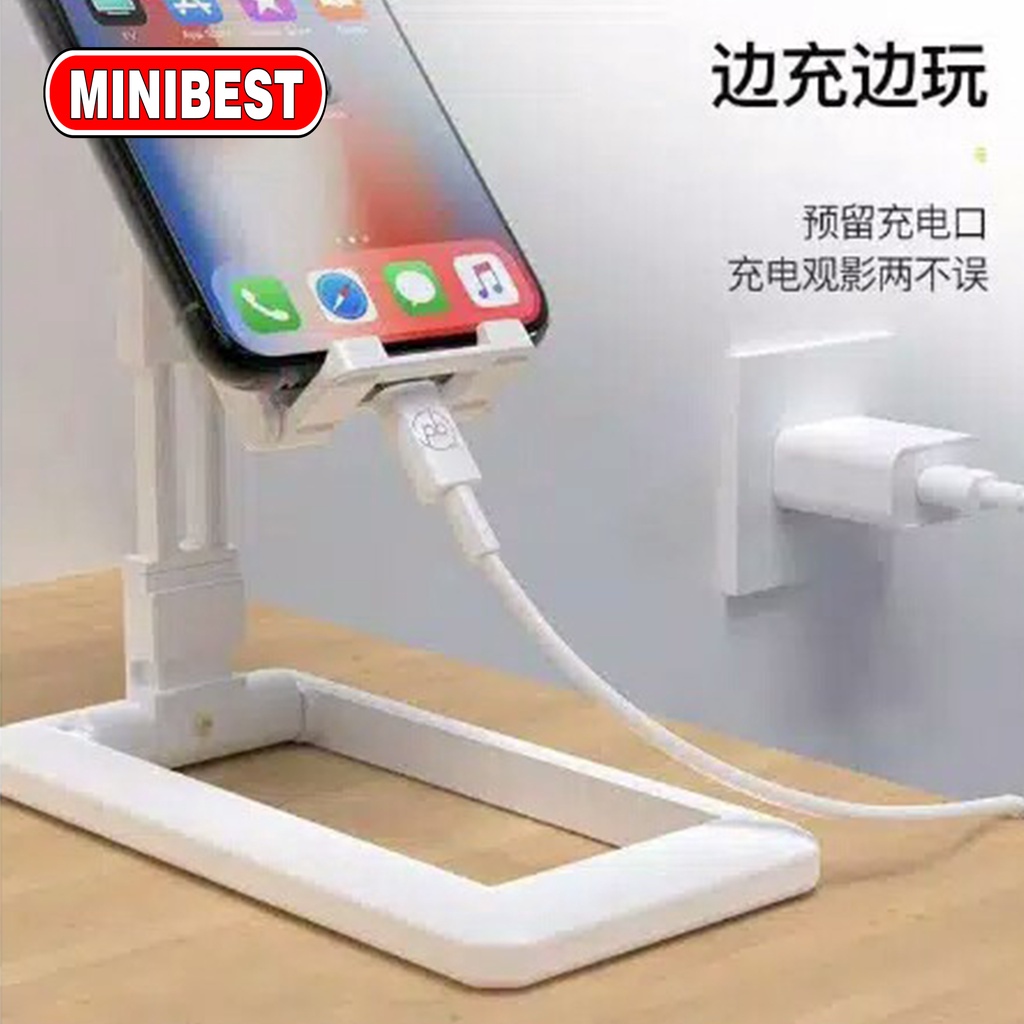 Liftable Foldable Phone Holder Stand HP di Meja Folding desktop Stand (HS-02)