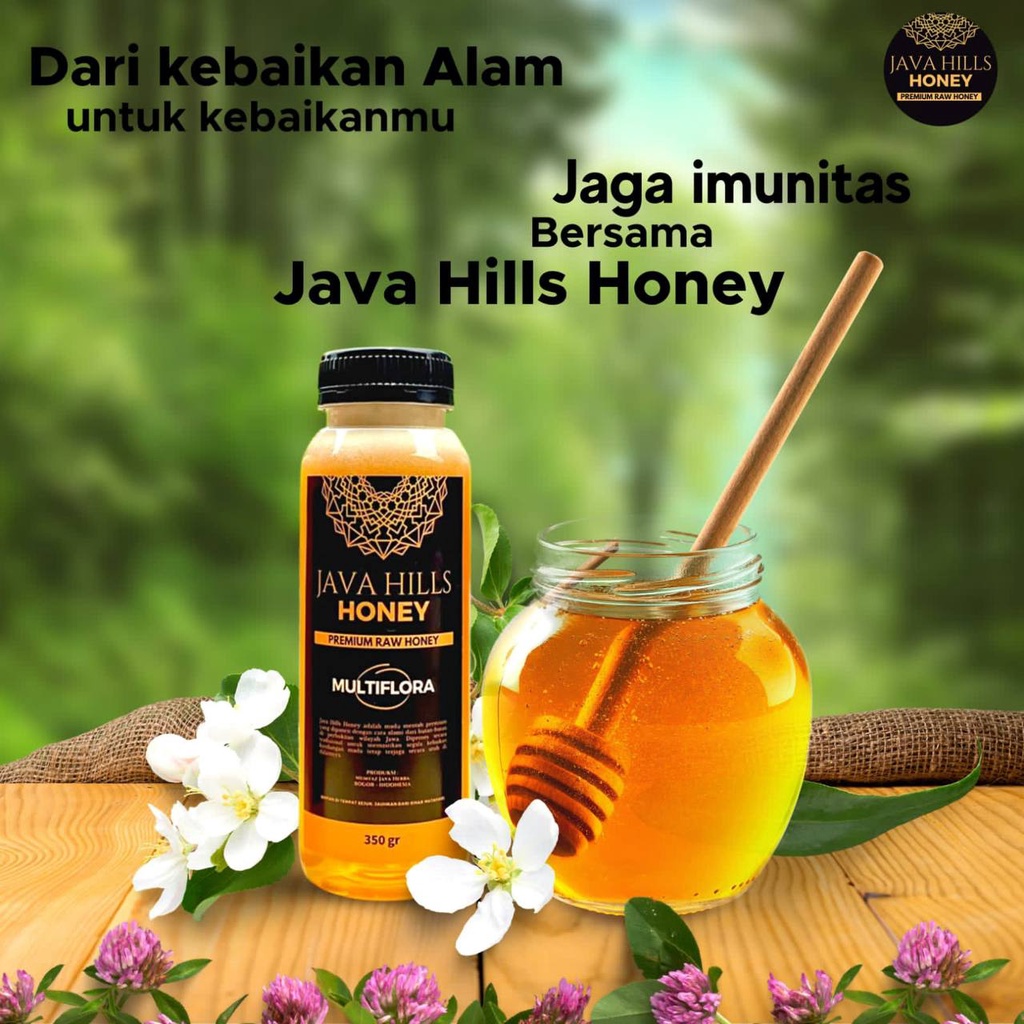 

Java hills honey Madu Murni Multiflora 100% Asli Javahills honey