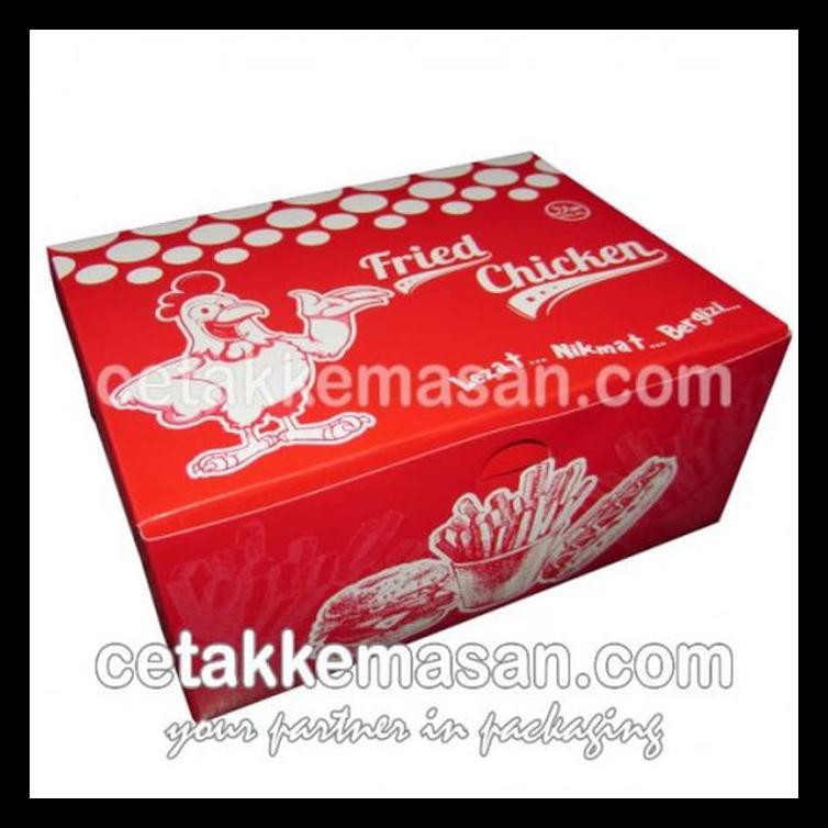 

Dus Box Fried Chicken Uk 15.5X11.5X6.6 Cm Bermutu