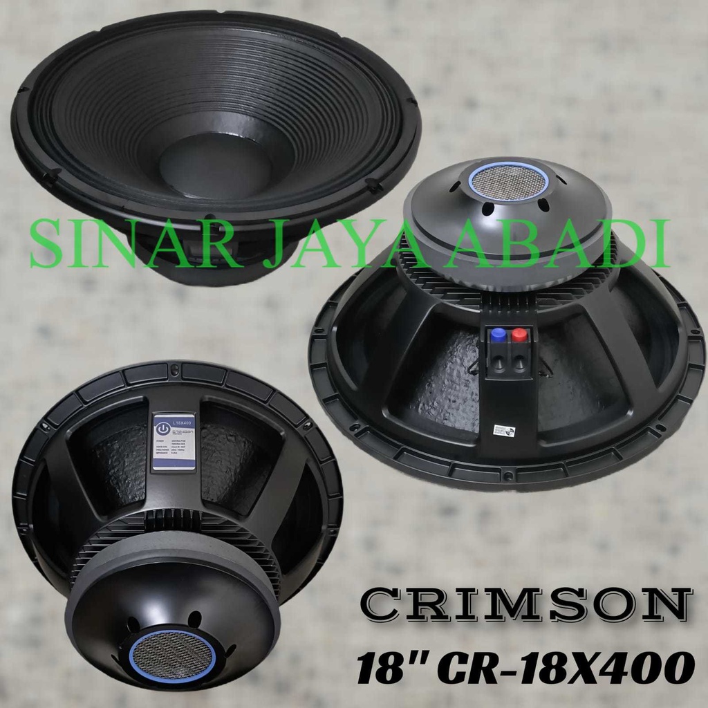 grosir SPEAKER CRIMSON CR 18X400 18 inch 700 watt