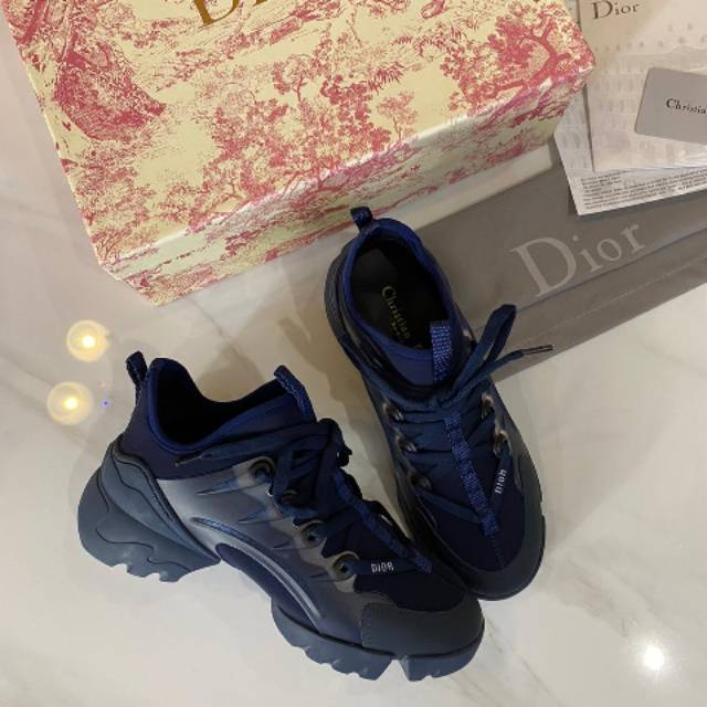 Sepatu SneakersDior D-connect Neoprene Signature