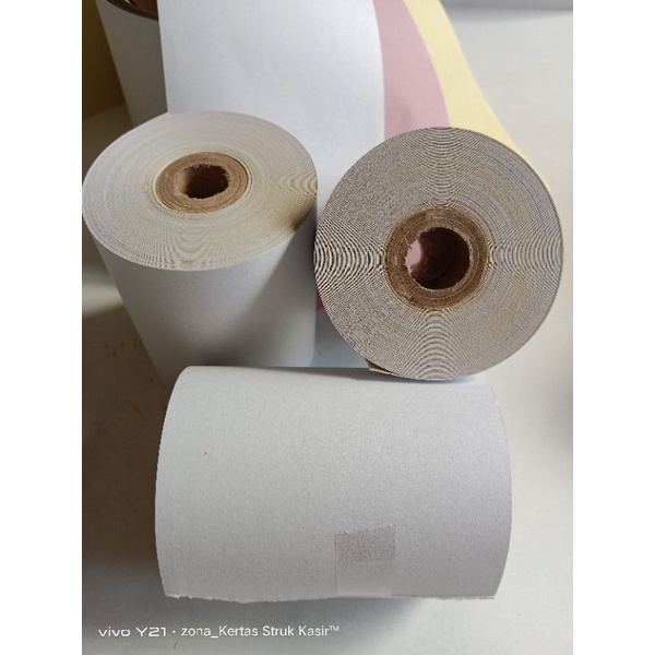 

KERTAS KASIR STRUK NCR 75 X 60 MM_ 3PLY_( RANGKAP 3 ) PRINTER EPSON TMU220