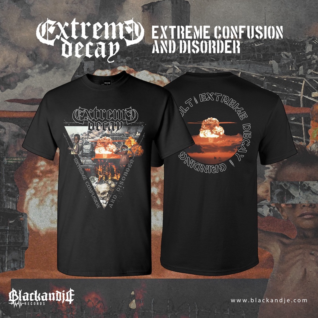 2026 NEW - KAOS EXTREME DECAY - EXTREME CONFUSION AND DISORDER Unisex Tee