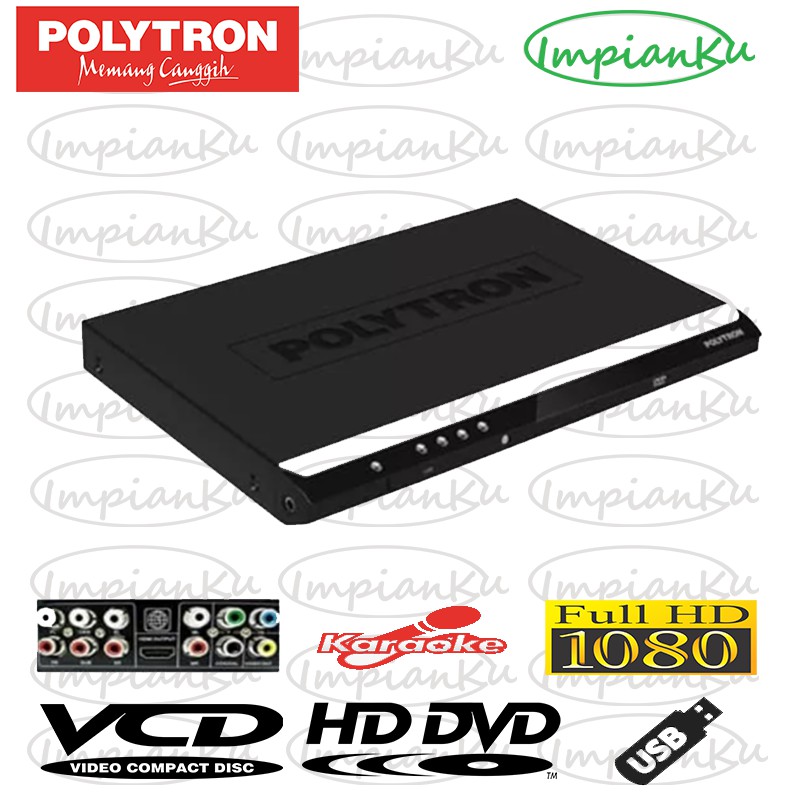 DVD PLAYER HDMI POLYTRON Murah Banget  DVD 2291 HD