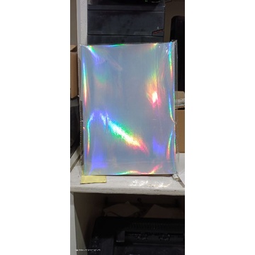 

H7Y STICKER RAINBOW HOLOGRAFIC WATER PROFF A4/10 LEMBAR