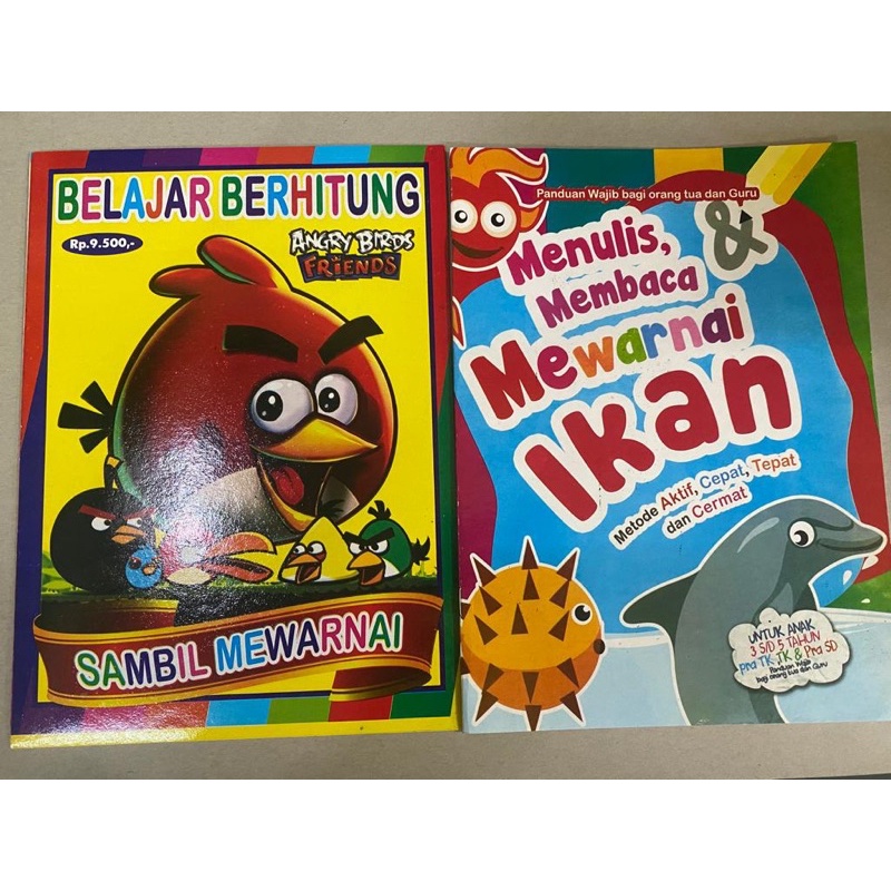 

Buku mewanai anak - mewarnai tk/paud