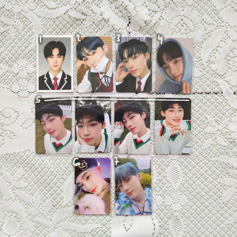 [READY STOCK] SALE THE BOYZ PHOTOCARD New Chanhee Skoolooks Season Greetings Everline Wd3 Chase Make