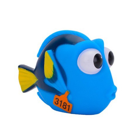 Mainan mandi anak bayi/mainan ikan air/mainan karet ikan nemo-DORY