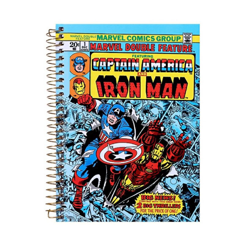 Miniso x Marvel Wirebound Book Notebook