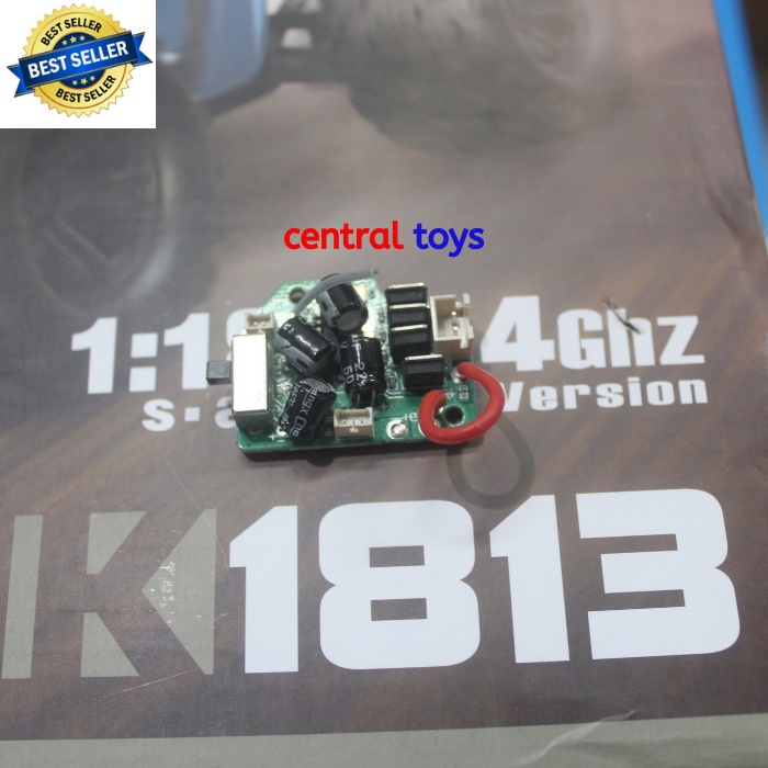 part receiver board rc car heliway 1813 no part 1811-23