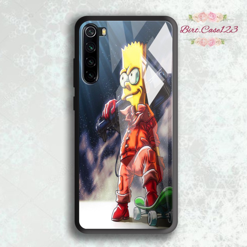 BC Case softcase silikon Gambar SIMPSON back case glass oppo samsung vivo xiaomi realme iphone etc