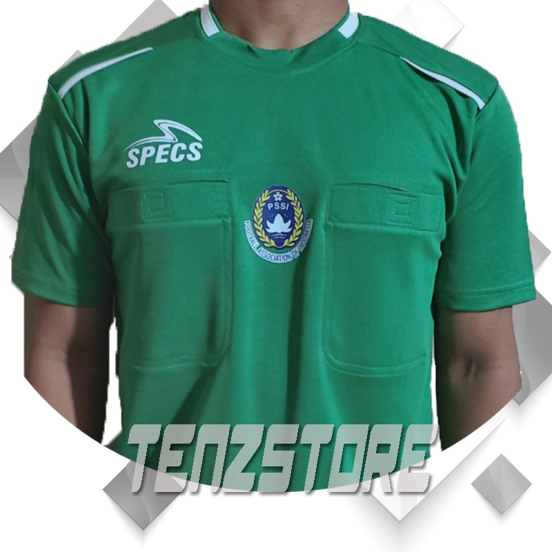 Baju Wasit ( LOGO Dada PSSI model Liga 1~SPECS 2019 ) kain MILANO