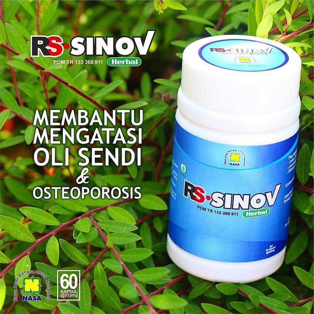 

RS-Sinov Herbal | Membantu Mengatasi Oli Sendi & Osteoporosis