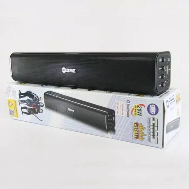 SPEAKER BLUETOOTH GMC 881A/881C PORTABLE/SPEAKER MULTIMEDIA WIRELESS USB GMC ORIGINAL SUPER BASS