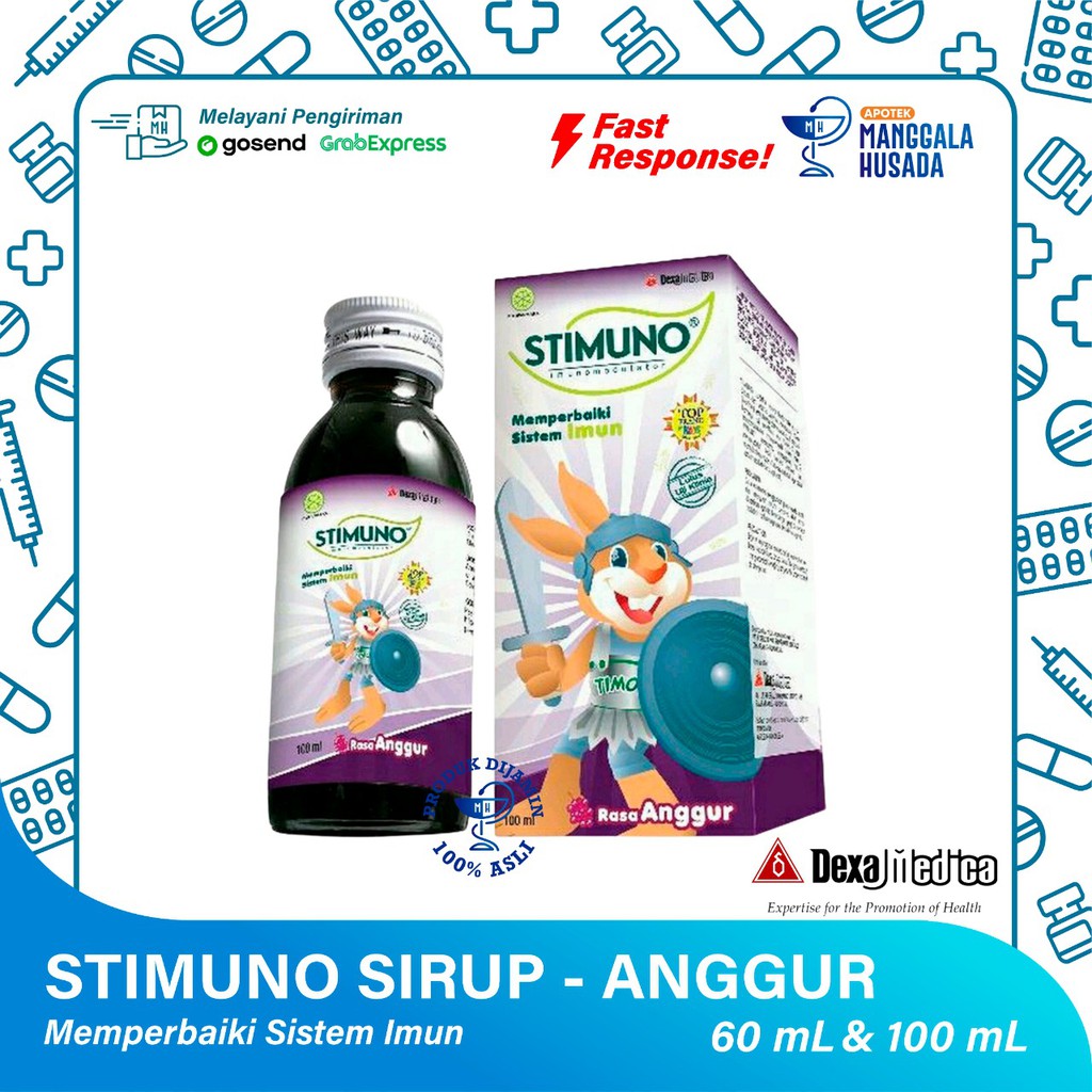 STIMUNO SIRUP IMUNOMODULATOR ANAK 60 ML / 100 ML