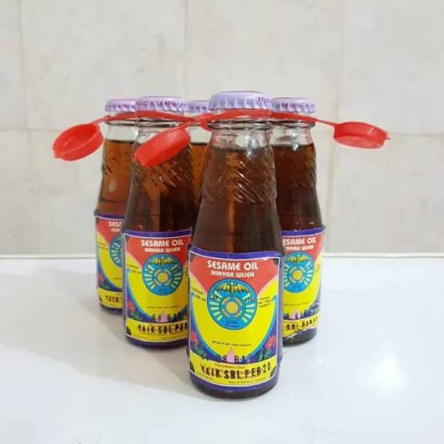 Minyak Wijen Lowo Minyak Wijen Kelelawar Minyak Wijen Sesame Oil Minyak 100ml Shopee Indonesia