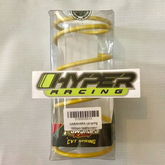 Per CVT Kawahara 1500 Rpm - Beat Scoopy Spacy Karburator & Injeksi Fi