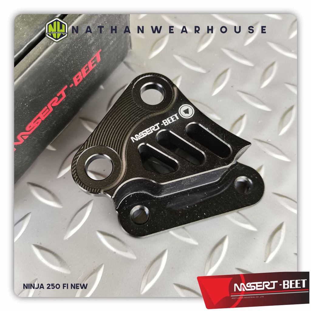 Bracket Breket Caliper Kaliper Depan 4P1P 4 Piston Ninja 250 FI New 2018 Nassert Beet