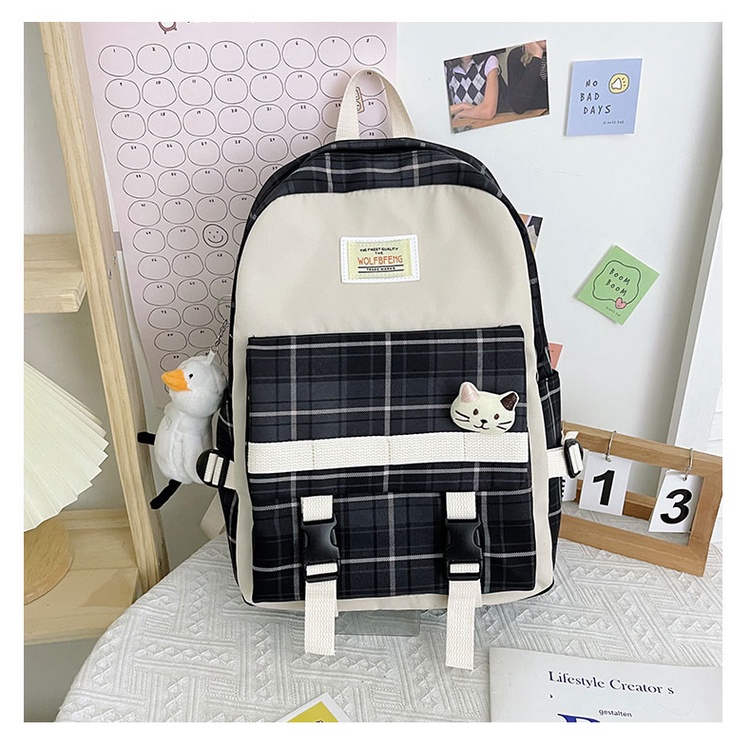 Tas Sekolah Korean Style Tas Ransel Wanita Backpack Korea Fashion Tas Wanita