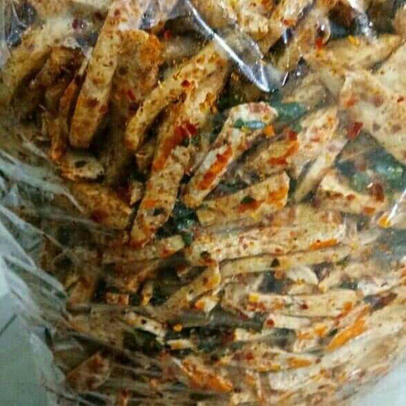 basreng pedas jeletot daun jeruk isi 500gram bisa COD ...