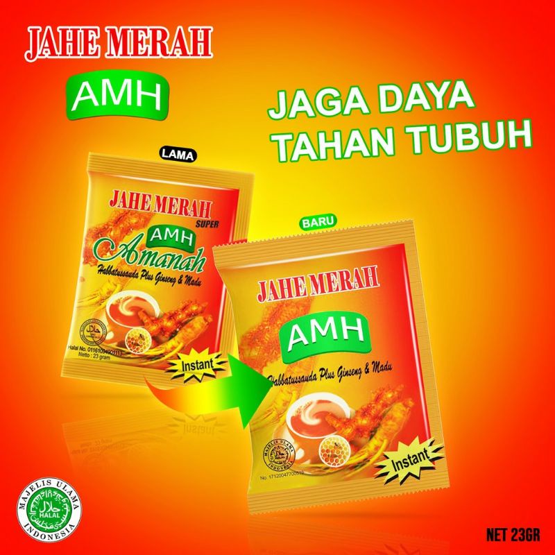 AMH Jahe Sachet: Racik Minuman Hangatmu dengan Kemudahan dan Kualitas Terbaik