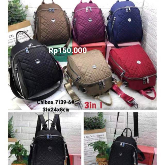 Chibao 3in1 Ransel selempang tentang 7139-6