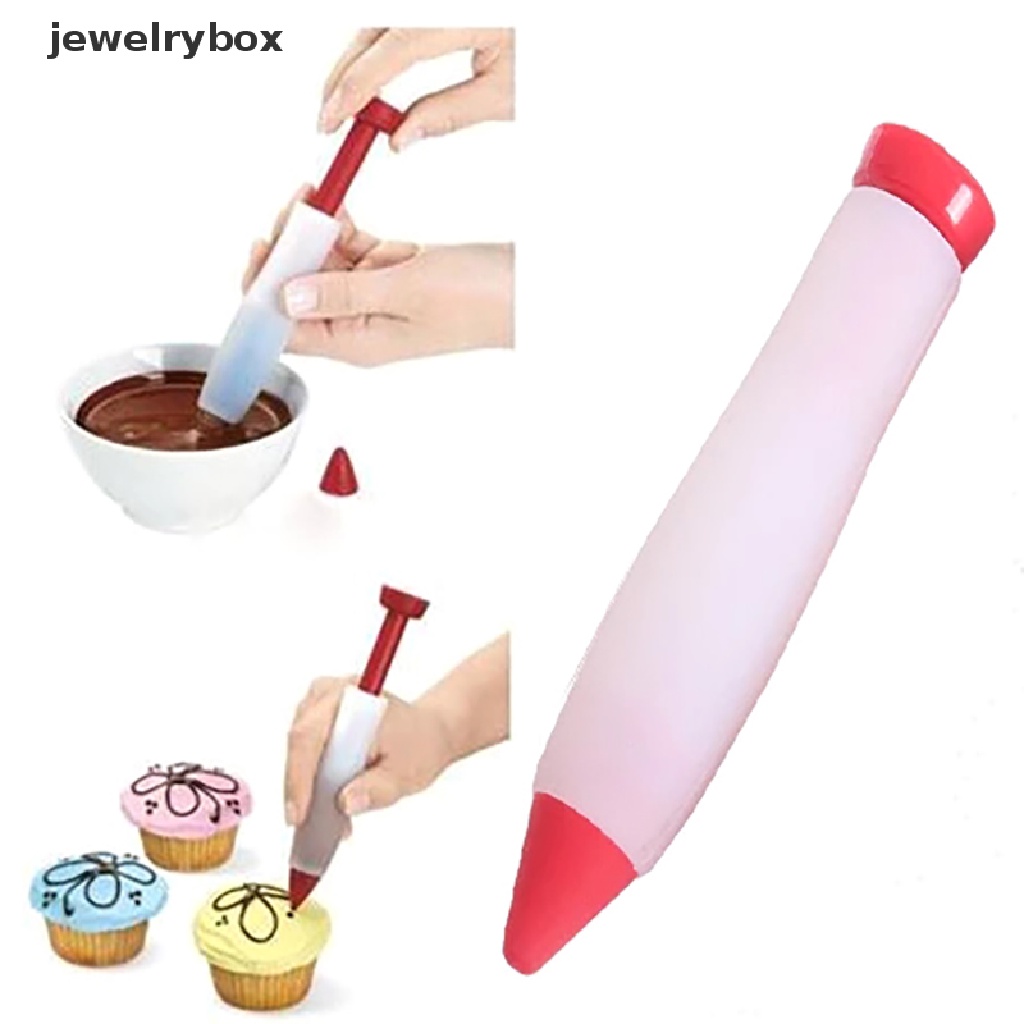 (jewelrybox) Pen Icing Piping Bahan Silikon Untuk Dekorasi Kue