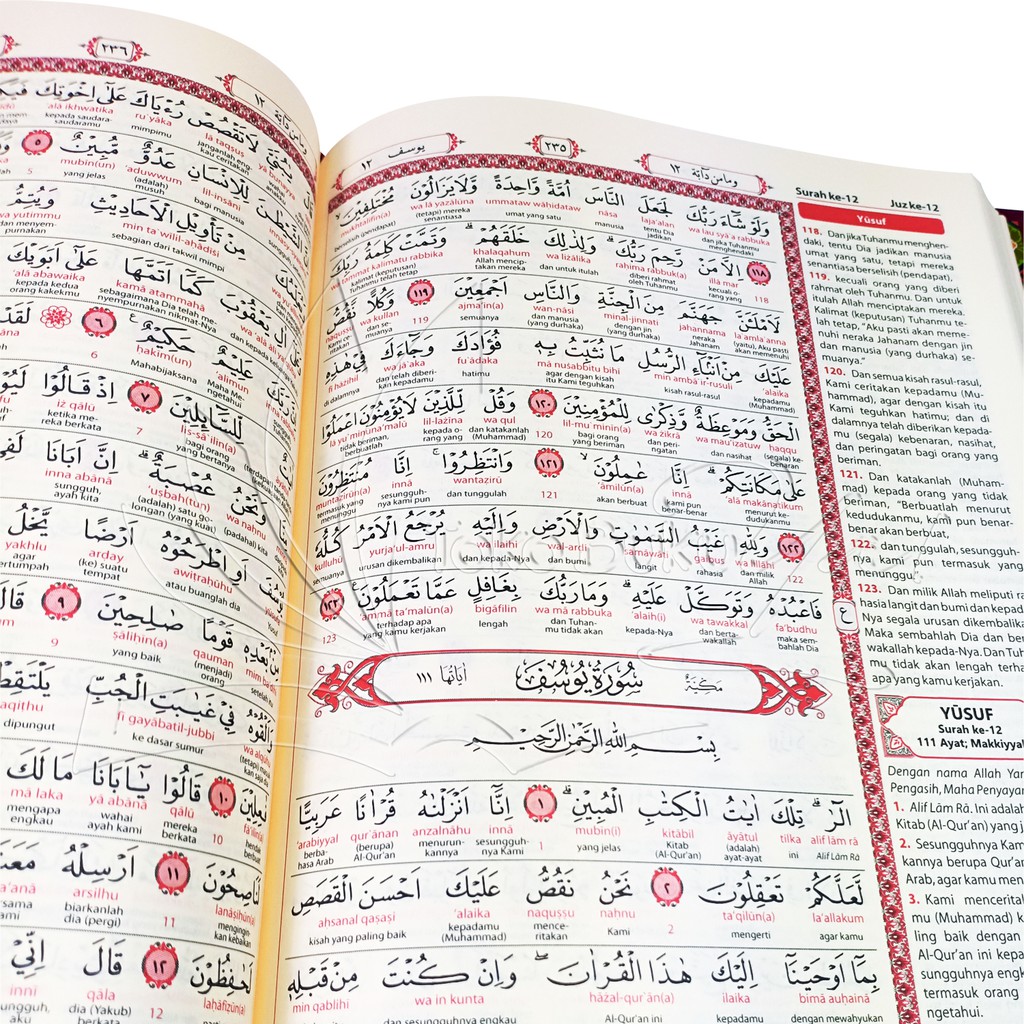 Al Quran At Thayyib A5 Terjemah Perkata Transliterasi