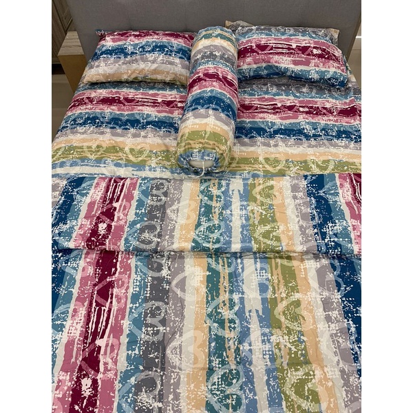 SELMA SET SEPRAI + BED COVER MICROFIBER 120X200 – CHARA