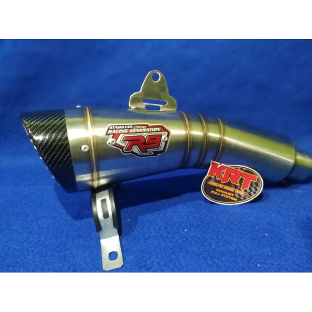 Knalpot slincer R9 #Ninja250cc #R15 #GSX #CBR #VIXION #SONIC #SATRIA #N.MAX