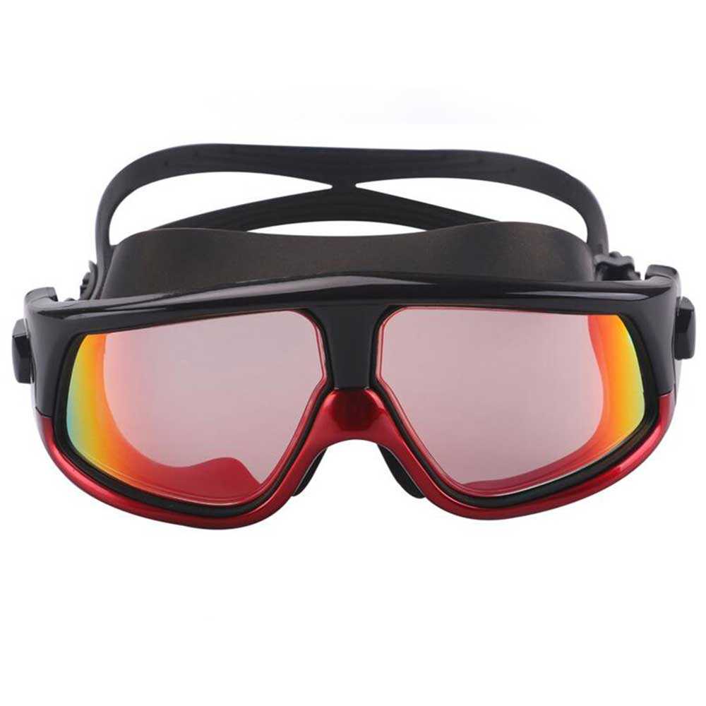 Kacamata Renang Diving Snorkling Large Frame Anti Fog UV