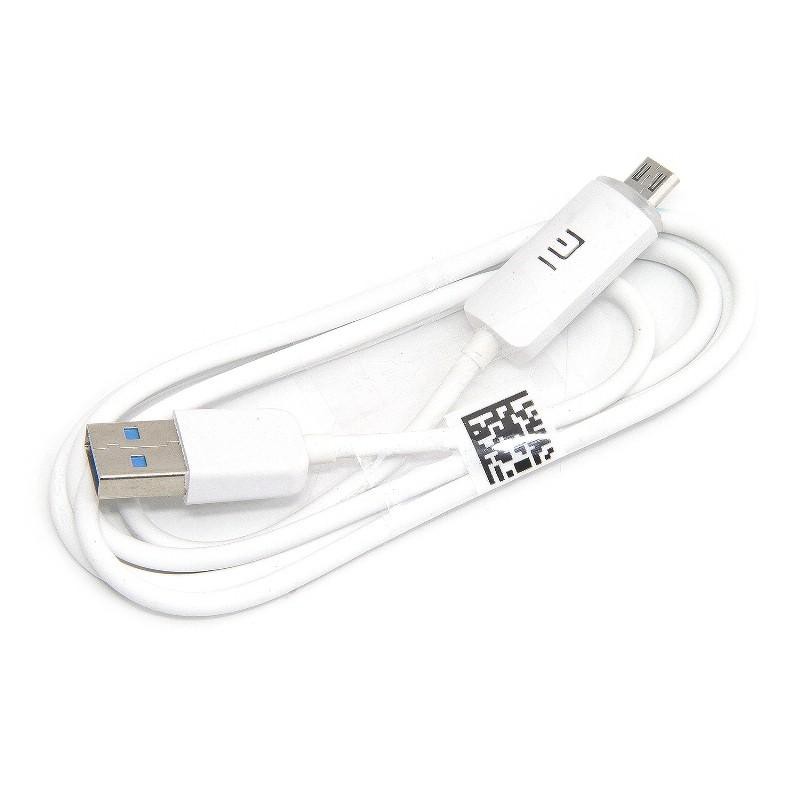 KABEL DATA SAMSUNG &amp; XIAOMI MURAH PUTIH KABEL CHARGER MICRO USB KABEL CAS HP ANDROID WHITE KABEL BRANDED TEKNO KITA - TEKNO KITA