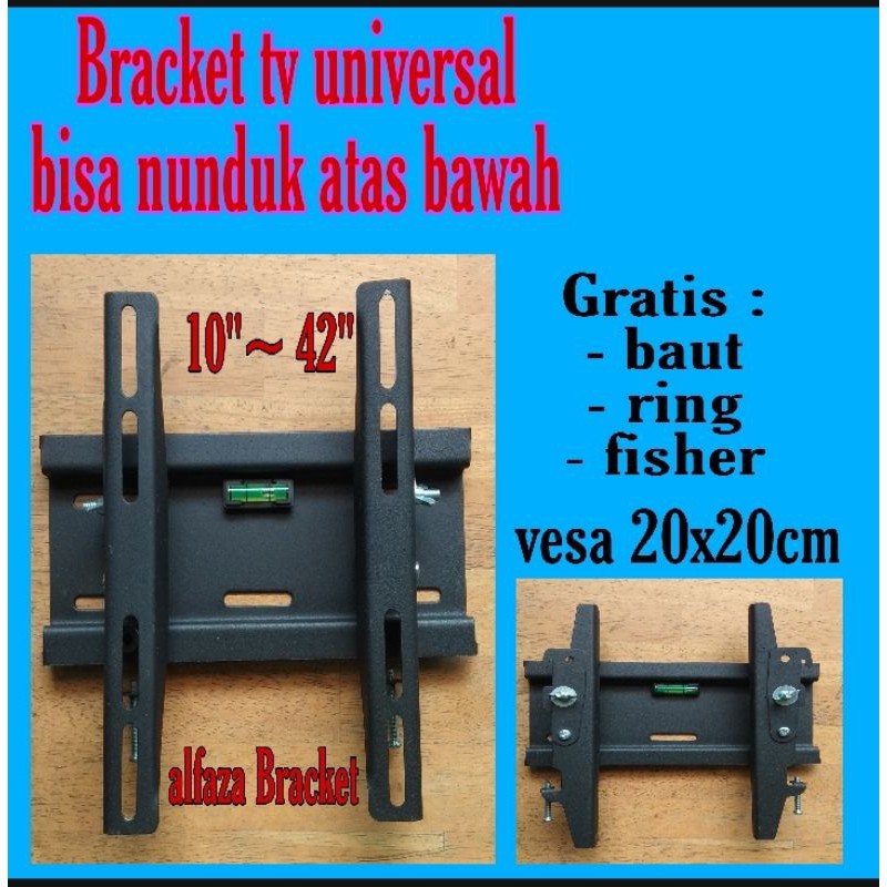 Bracket + Pasang  32inchi -  40inchi