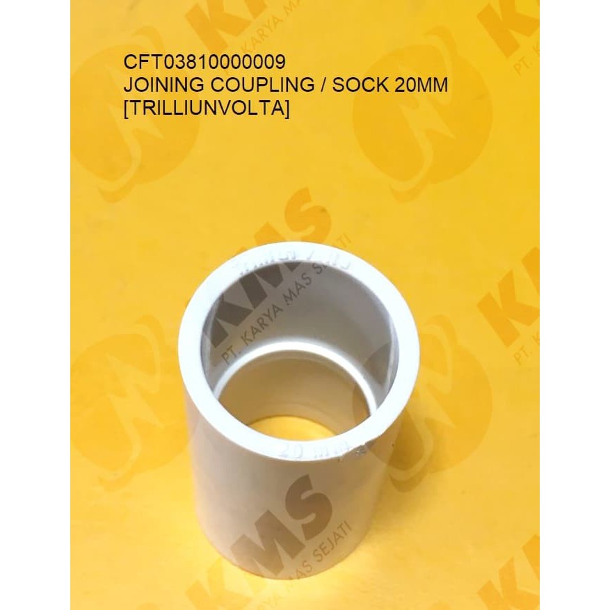JOINING COUPLING SOCK 20MM TRILLIUNVOLTA