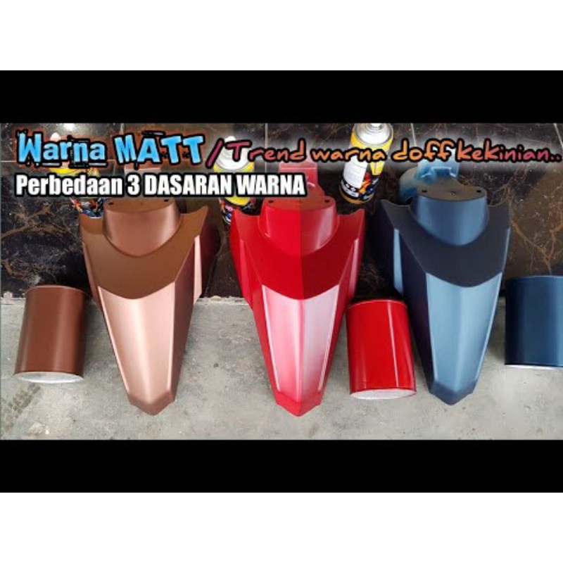 Pilok Doff Merah 9281 / Biru  9283 / Coklat 9163 Diton Premium Cat Semprot Sepeda Motor Mobil