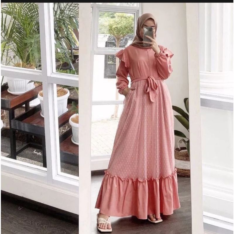dress brokat terbaru gamis kondangan gamis terbaru 2022