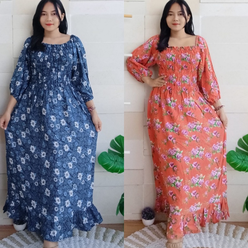 Kiandra - Dress Lily Panjang Ruffle